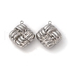 Non-Tarnish 304 Stainless Steel Pendants STAS-C073-10P-1