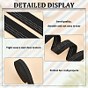 5 Yards Polycotton Ribbon OCOR-WH0078-169E-4