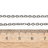 Non-Tarnish Unisex Classic Plain 304 Stainless Steel Mens Womens Necklaces STAS-H325-P-3