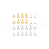 BENECREAT 40Pcs 2 Colors Brass Charms KK-BC0014-04-7