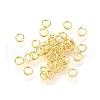 Brass Open Jump Rings KK-V007-004G-09-1