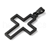 304 Stainless Steel Pendants STAS-Z075-04EB-2