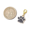 12Pcs Alloy Enamel Pendant Decorations HJEW-JM03086-3