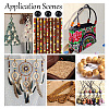 Olycraft 240Pcs Wood Large Hole European Beads WOOD-OC0003-80B-6