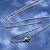 Tarnish Resistant Trendy Unisex 304 Stainless Steel Cable Chain Necklaces NJEW-M047-B-01-1