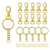 10Pcs Alloy Swivel Lobster Claw Clasps IFIN-YW0003-41-1
