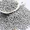 Baking Paint Glass Seed Beads SEED-A033-04L-1