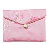 Chinese Style Floral Cloth Jewelry Storage Pouches AJEW-D065-01B-04-1