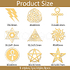Nickel Decoration Stickers DIY-WH0450-169-2