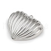 304 Stainless Steel Pendants STAS-B092-08A-P-2