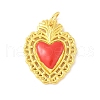 Alloy Enamel Pendants FIND-Z074-02G-03-1