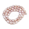 Natural Cultured Freshwater Pearl Beads Strands PEAR-P064-20J-05D-3