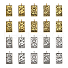 DICOSMETIC 40Pcs 10 Styles Tibetan Style Alloy Pendants FIND-DC0004-51-1