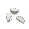 Iron Ribbon Crimp Ends IFIN-TAC001-07A-P-3