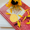 Self Adhesive Gold Foil Embossed Stickers DIY-WH0211-290-5