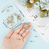 Beebeecraft 50Pcs Ion Plating(IP) 304 Stainless Steel Stud Earring Findings STAS-BBC0004-52-3