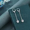 Unicraftale 304 Stainless Steel Leverback Earring Findings STAS-UN0009-77-3