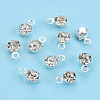 Brass Crystal Rhinestone Charms KK-S314-41S-3