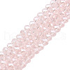 Electroplate Glass Beads Strands EGLA-A034-T10mm-A03-1