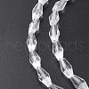 Glass Beads Strands GLAA-R026-8x4mm-15-4