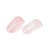 Natural Rose Quartz Oval Pendants G-N342-105C-2