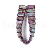 Dyed Natural Imperial Jasper Beads Strands G-G118-C04-01-3