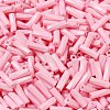 Baking Painted Glass Twist Bugle Beads SEED-C004-02M-3
