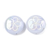 2Pcs UV Plating Acrylic Beads FIND-C067-03E-1
