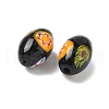 Handmade Millefiori Glass Beads LAMP-U004-02G-3