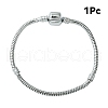 1Pc Brass European Style Bracelets For Jewelry Making MAK-YW0001-20-1