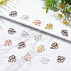 DICOSMETIC 250Pcs 5 Colors Alloy Pendants FIND-DC0001-65-5