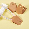 Cardboard Fold Over Paper Display Hanging Cards CDIS-SZ0001-01-5