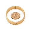 Ion Plating(IP) 304 Stainless Steel Hinged Bangles for Women STAS-Z114-07G-02-5