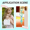 SUNNYCLUE DIY Iron Bar Beadable Keychain Making Finding Kit DIY-SC0025-45-5