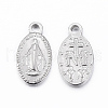 Non-Tarnish 304 Stainless Steel Pendants STAS-H400-35P-2