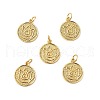 Rack Plating Brass Pendants KK-H431-39G-D-4