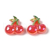 Glitter Plated Resin Cabochons RESI-H163-11A-1