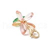 Glass Pendants Decorations HJEW-MZ00212-04-4