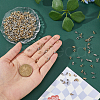 DICOSMETIC400Pcs 2 Colors CCB Plastic Tube Bails CCB-DC0001-10-3