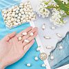 SUPERFINDINGS 80Pcs 4 Style Acrylic Links & Pendants FIND-FH0003-09-2