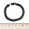 304 Stainless Steel Cuban Link Chain Bracelets for Men Women BJEW-Q038-02EB-5