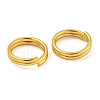 Brass Split Rings KK-N254-36G-2