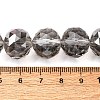 Transparent Electroplate Glass Beads Strands EGLA-N002-34F-F02-2
