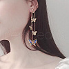 Cheriswelry 48Pcs 8 Style Alloy Open Back Bezel Pendants FIND-CW0001-13-16
