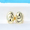 Brass Cuff Rings for Women RJEW-G347-03G-2