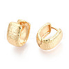 Brass Hoop Earrings EJEW-N061-03G-2