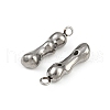 304 Stainless Steel Pendants STAS-F317-08P-2