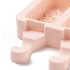Food Grade DIY Rectangle Ice-cream Silicone Molds DIY-D062-06C-5