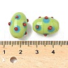 Handmade Lampwork Bumpy Beads LAMP-U004-04C-3