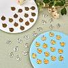 84 Pieces Zodiac Sign Charm Pendants 12 Constellation Charm Pendant Alloy Charm for Jewelry Necklace Earring Making Crafts JX557A-6